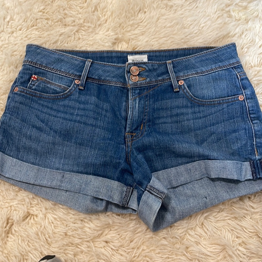 Hudson denim shorts 28